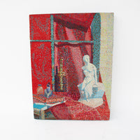 Pixel Grecian Oil Painting Wall Art