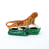 Ceramic Tiger Planter Statue