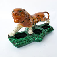 Ceramic Tiger Planter Statue