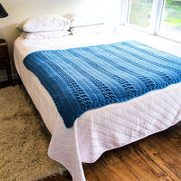 Knitted Throw Blanket