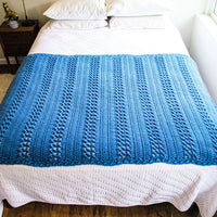 Knitted Throw Blanket