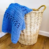 Knitted Throw Blanket