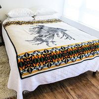 Pendleton Woolen Mills Reversible Beaver State Throw Camp Blanket