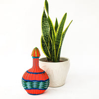 Moroccan Woven Bottle