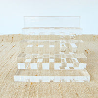 Lucite Pen and Letter Desk Organizer