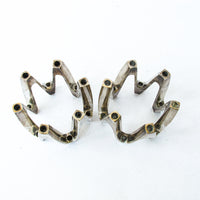 Set of 2 Dansk Silver Plated Candle Holders - Made in France