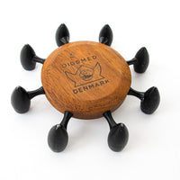 Digsmed Iron and Wood Candlestick Holder