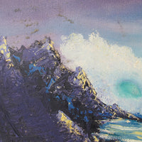 Ocean Landscape Painting Framed Wall Art