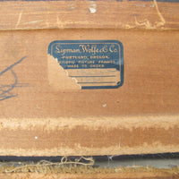 Albert Salzbrenner Egyptian Desert Landscape Oil Painting Framed Wall Art