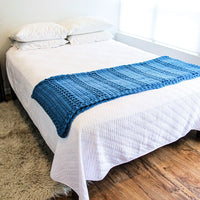 Knitted Throw Blanket