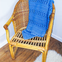 Knitted Throw Blanket