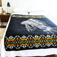 Pendleton Woolen Mills Reversible Beaver State Throw Camp Blanket