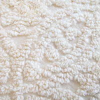 Cotton Nubby Blanket with Fringe Detail