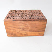 Teak Rosewood Box