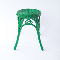 Wicker Plant Stand Stool Side Table