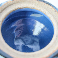 Hand Spun Ceramic Canister Jar with Lid