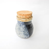 Ceramic Canister Jar with Cork Lid