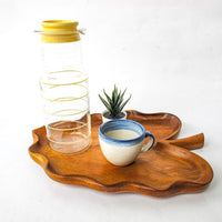 Pyrex Glass Pitcher with Lid (In Yellow and White - Sold Separately)