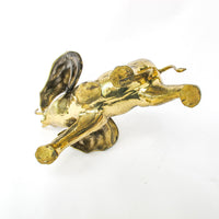 Large Brass Elephant Made in Korea