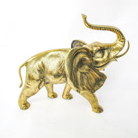 Large Brass Elephant Made in Korea