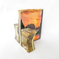 Natural Stone Book Ends