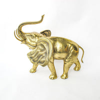 Large Brass Elephant Made in Korea