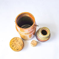 Ceramic Spice Oil Jars with Cork Tops (Sold Individually)