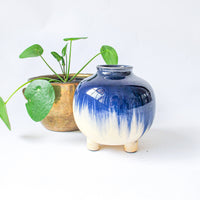 Ceramic Bud Vase with Legs