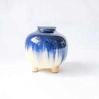 Ceramic Bud Vase with Legs