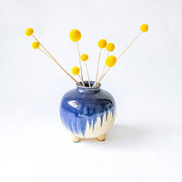 Ceramic Bud Vase with Legs