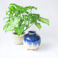 Ceramic Bud Vase with Legs