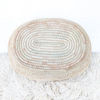 Woven Oval Storage Basket