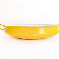Midcentury Dansk Enamelware Pan Paella Pan Wok Made in Denmark