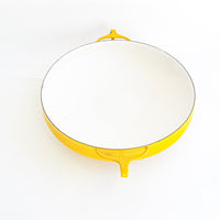 Midcentury Dansk Enamelware Pan Paella Pan Wok Made in Denmark