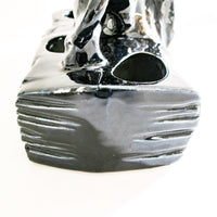 Ceramic Panther Planter