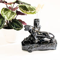 Ceramic Panther Planter