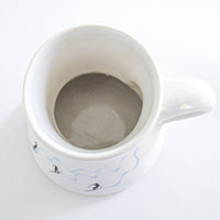 Bearly Surviving Porcelain Ski Dash Mug 1980's with Grip Bottom