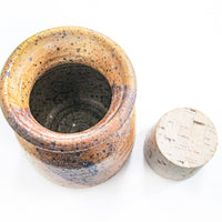 Ceramic Spice Jar with Cork Lid