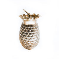 Brass Pineapple Canister Jar with Lid from India