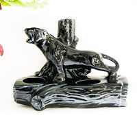 Ceramic Panther Planter