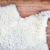 Sheep Skin Area Rug Throw
