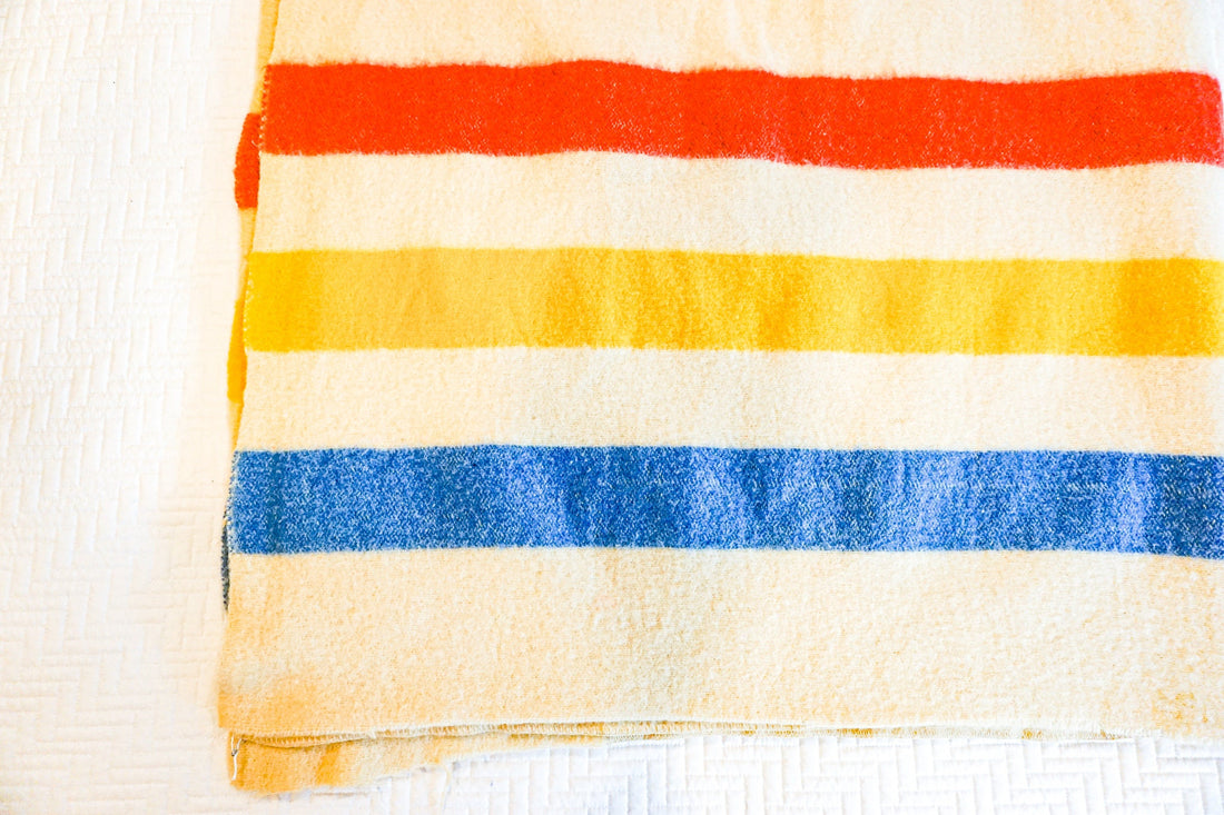 Wool Camp Blanket Hudson Bay Style