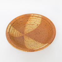 Dave Shaner Hand Spun Ceramic Pottery Serving Bowl Dish