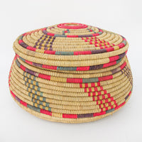 Woven Storage Basket with Lid