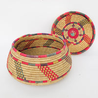 Woven Storage Basket with Lid