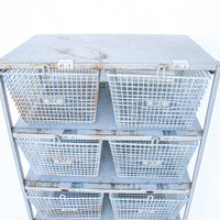 Locker Basket Tower with Twelve Drawers