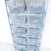 Locker Basket Tower with Twelve Drawers