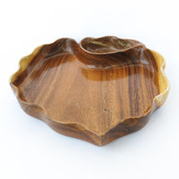 Monkey Pod Wood Serving Bowl Made in Honolulu Hawaii