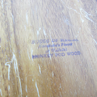 Monkey Pod Wood Serving Bowl Made in Honolulu Hawaii