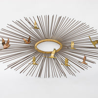 Starburst Curtis Jere Style Sculptural Wall Art